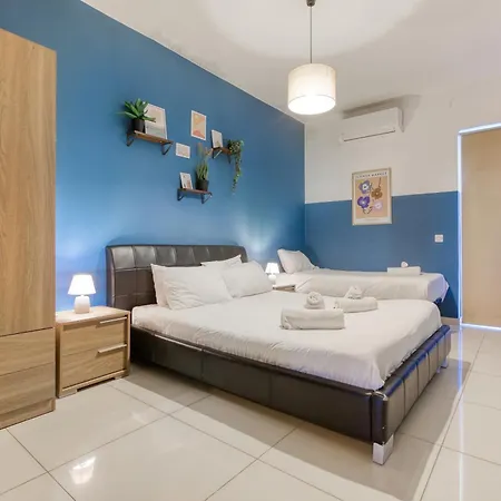 Apartment Designer, Fully Equipped 3br In W/wifi By 360 Estates Gzira