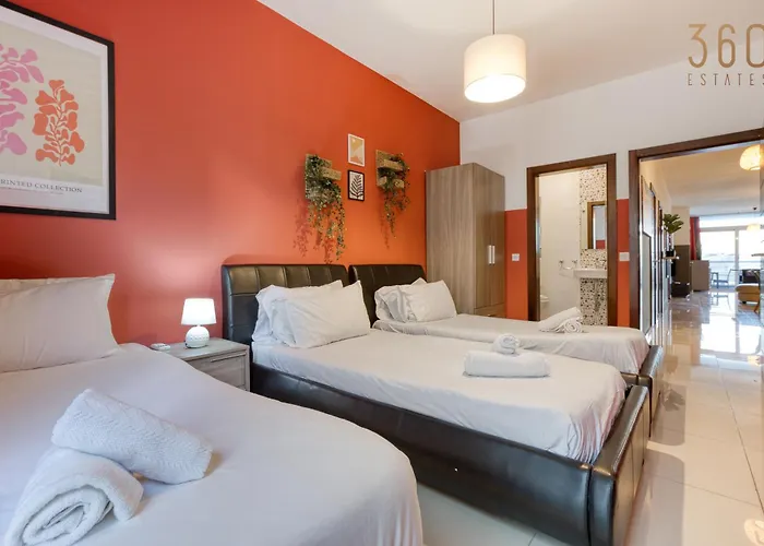 Appartement Designer, Fully Equipped 3br In W/wifi By 360 Estates